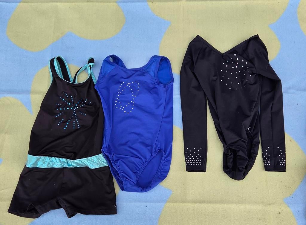 Turnpakjes meisje, Kindermaat 122 t/m 140, Ophalen of Verzenden, Zo goed als nieuw, Turnpak(je)