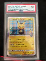 Gentleman Pikachu 210 SM-P PSA 9 Pokémon Kaart, Ophalen of Verzenden, Zo goed als nieuw