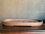 Ovale Bonsai Schaal - Bruin Keramiek, Overige materialen, Gebruikt, Minder dan 30 cm, Minder dan 60 cm