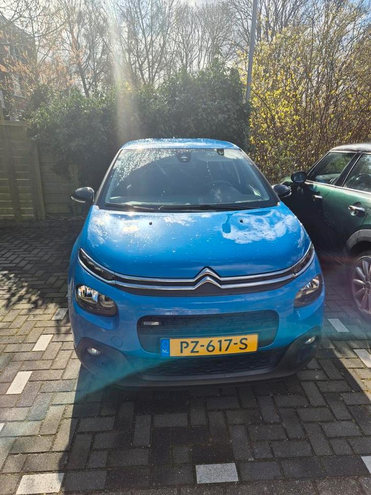 Citroën C3 1.2 Puretech 82pk 2017 Blauw, Auto's, Citroën, Particulier, C3, ABS, Adaptieve lichten, Adaptive Cruise Control, Airbags