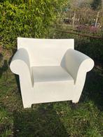 Kartell Bubble Club Set: 2 Fauteuils + Bijzettafel Wit, Ophalen, Gebruikt, Kunststof