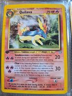 Quilava [1st Edition], Ophalen of Verzenden, Zo goed als nieuw, Losse kaart
