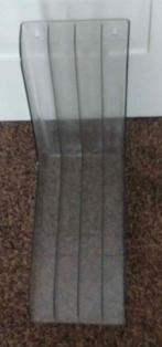 Kunststof Transparant LP rek - Platenstandaard, Ophalen, Gebruikt, 12 inch