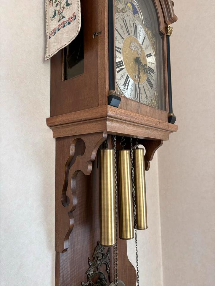 Warmink Big Ben Staartklok - Nederlands Fabricaat, Antiek en Kunst, Antiek | Klokken, Ophalen of Verzenden