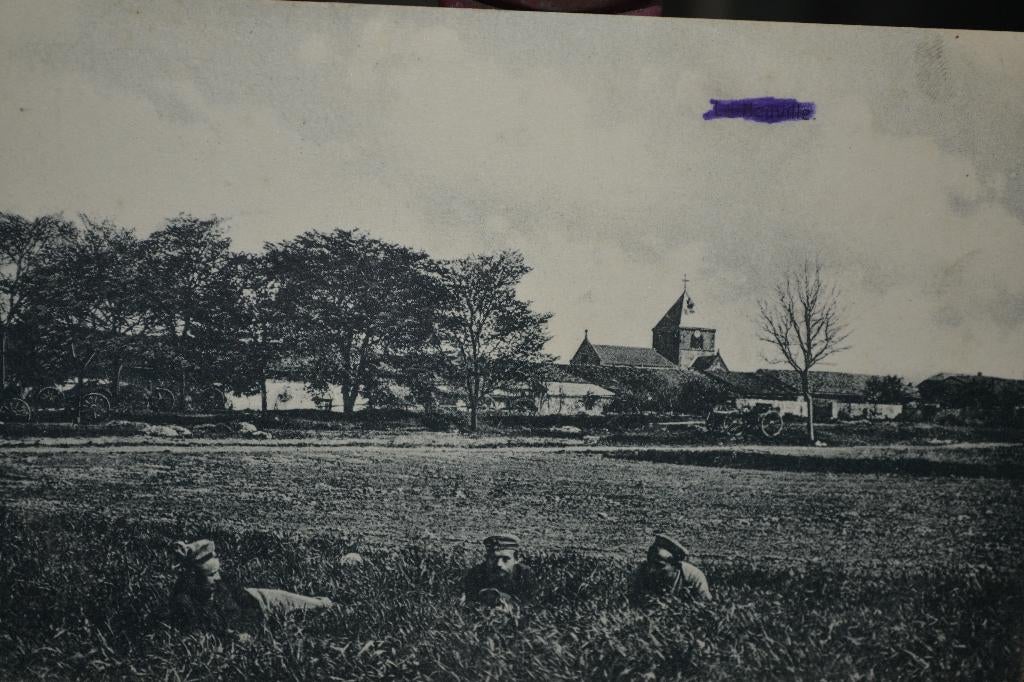duitsland ww1 1915 veldpost soldaten in weiland zeppelin, Ophalen of Verzenden, Voor 1920, Gelopen, Sterren en Beroemdheden