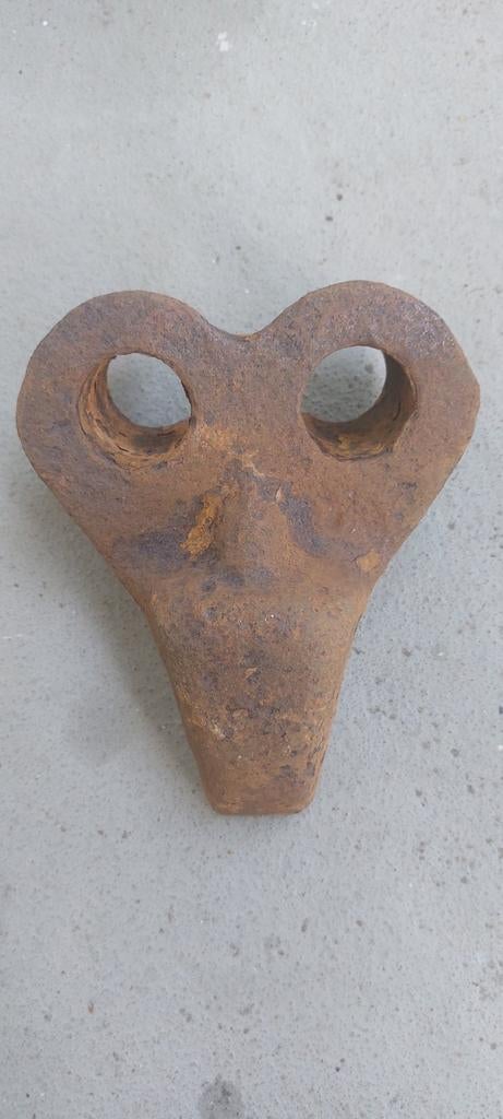 Sherman Tank track connector bodemvondst, Ophalen of Verzenden, Amerika, Hulzen of Bodemvondsten