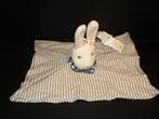 IKEA KONIJN LEKA KNUFFELDOEK TRICOT GRIJS/WIT GESTREEP, Ophalen of Verzenden, Nieuw, Overige typen