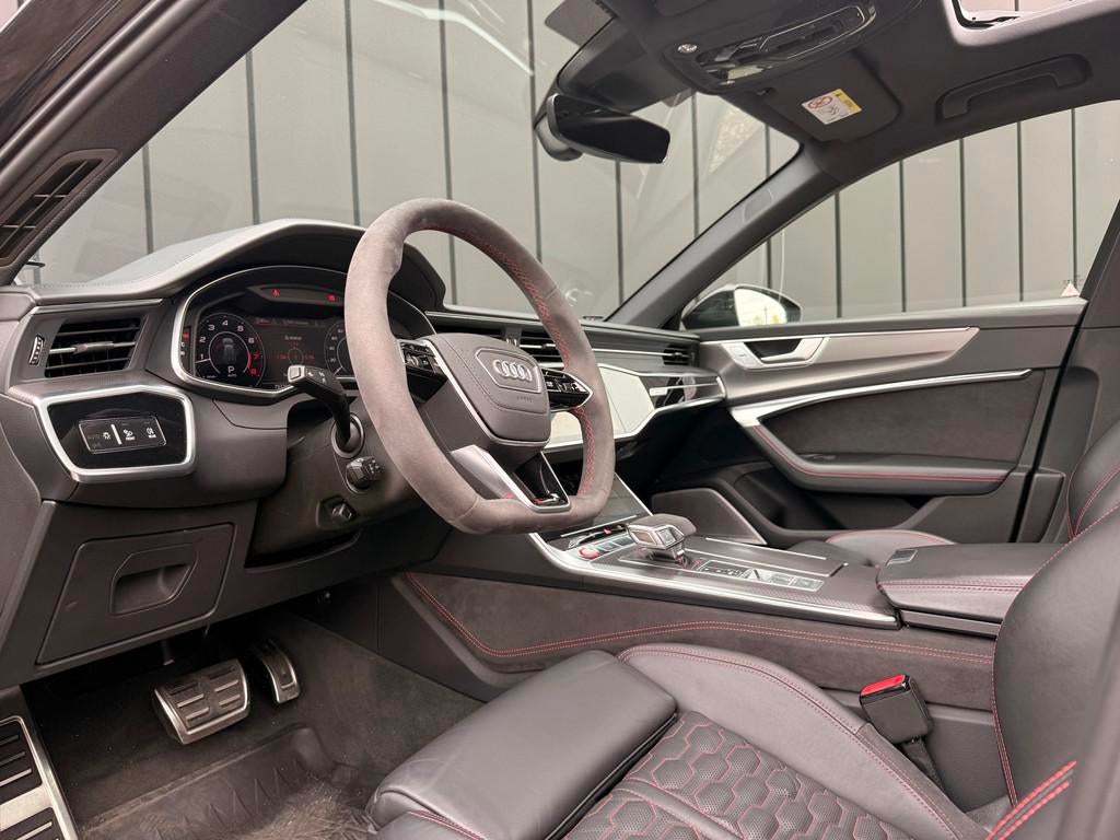Audi A6 Avant RS 6 TFSI quattro 4WB B&O Dynamic+ HeadUp Kera, Auto's, Audi, Automaat, Adaptive Cruise Control, Gebruikt, 600 pk