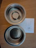 Kleine rvs voerbakje voor kat of hond, Ophalen of Verzenden