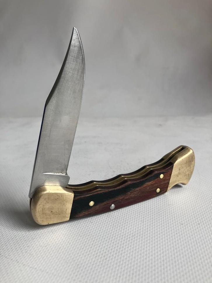 Buck 110 n USA Hunter Zakmes, Verzamelen, Overige Verzamelen, Gebruikt, Ophalen of Verzenden