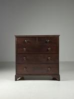 Ladekast Engels antiek donkerbruin, Eikenhout, Zo goed als nieuw, Minder dan 100 cm, 25 tot 50 cm