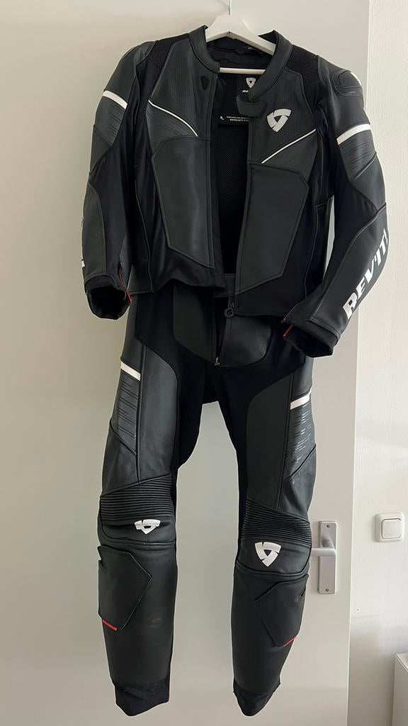 REV'IT! Beta Combi Motorpak Leer - Maat 48, Ophalen, Tweedehands, Heren, Combipak