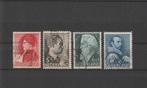 Nederland 1935, NVPH 274 t/m 277, Gestempeld., Postzegels en Munten, Ophalen of Verzenden, T/m 1940, Gestempeld