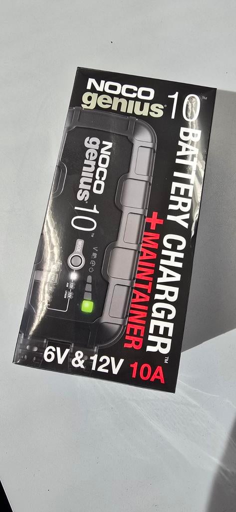 NOCO Genius 10 Acculader en Druppellader 6V/12V 10A, Auto-onderdelen, Accu's en Toebehoren, Universele onderdelen, Nieuw, Ophalen of Verzenden