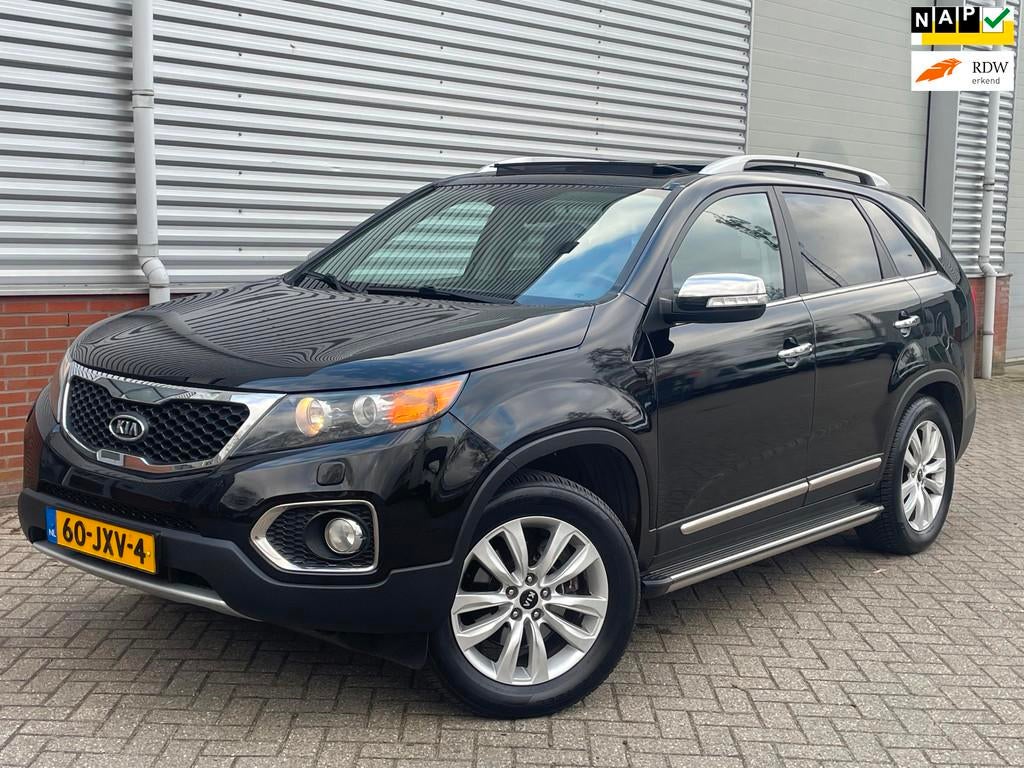 Kia Sorento 2.4 X-clusive Automaat Panorama Trekhaak Leder N, Auto's, Kia, Euro 5, Gebruikt, 4 cilinders, 2000 kg