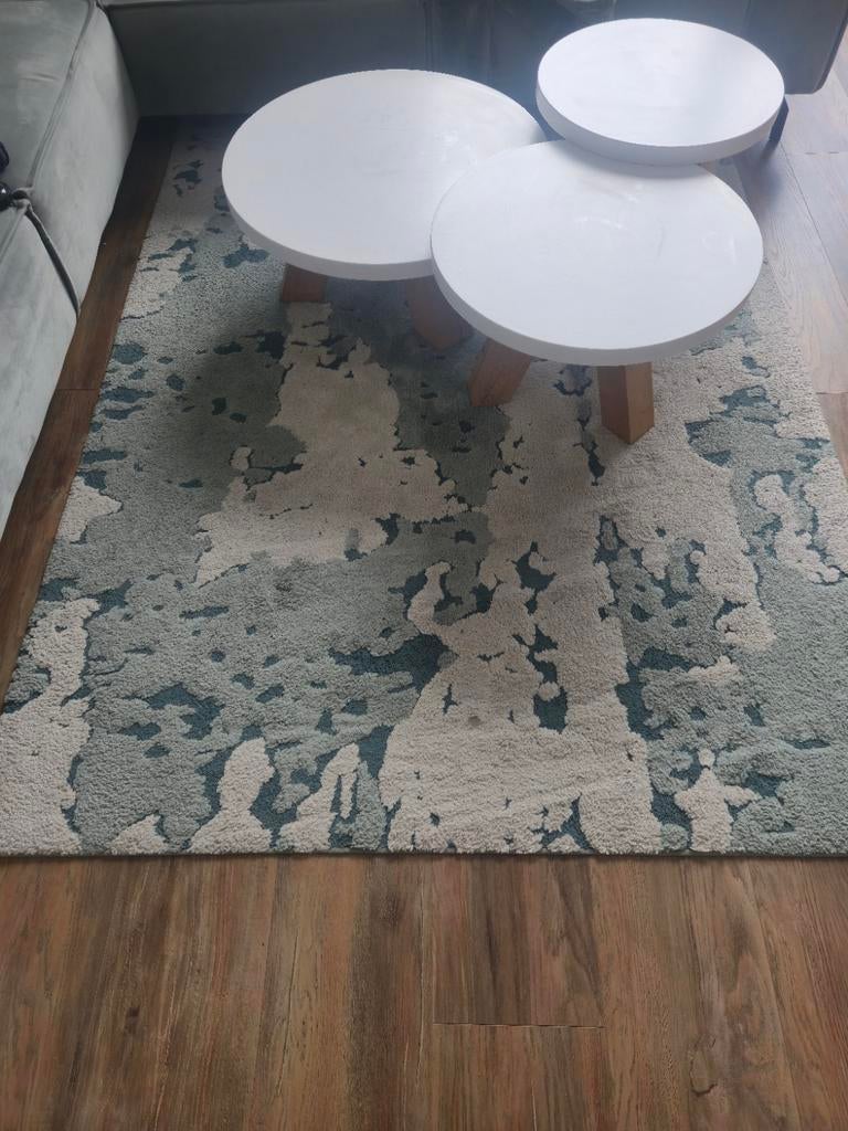 Salontafel, Huis en Inrichting, Tafels | Salontafels, Gebruikt, Rond, Ophalen of Verzenden, Minder dan 50 cm