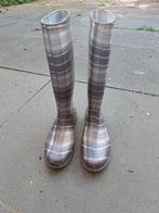 Regenlaarzen met ruitjespatroon maat 38, Kleding | Dames, Schoenen, Ophalen of Verzenden