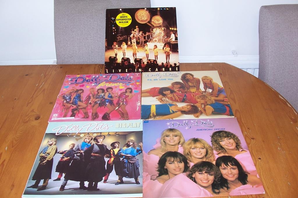 DOLLY DOTS 5 LP'S, Ophalen of Verzenden, 1970 - 1979, Gebruikt, 12 inch