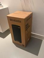 Brabantia NewIcon Pedaalemmer 30L - Mat Zwart - Nieuw, Ophalen, Met pedaal, Nieuw, Metaal