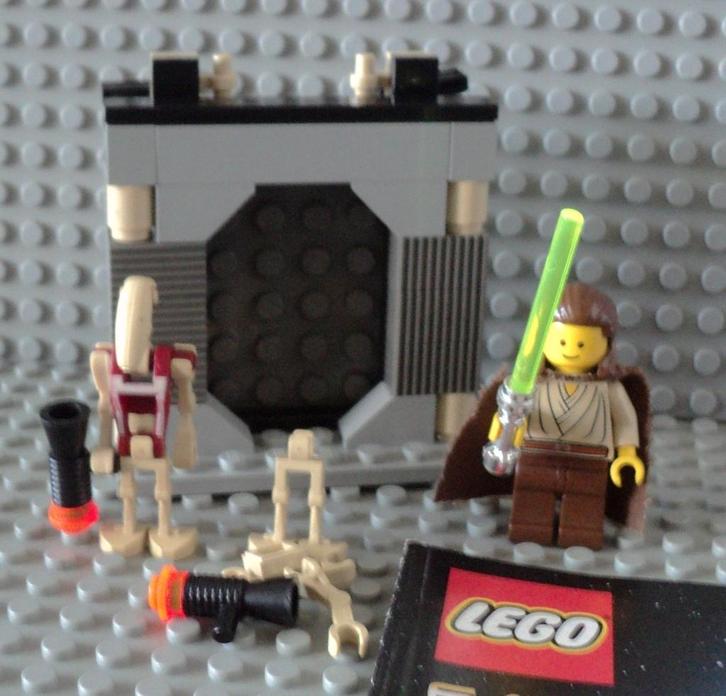 7204 (1) Jedi Defense II, inclusief handleiding, Kinderen en Baby's, Speelgoed | Duplo en Lego, Gebruikt, Ophalen of Verzenden