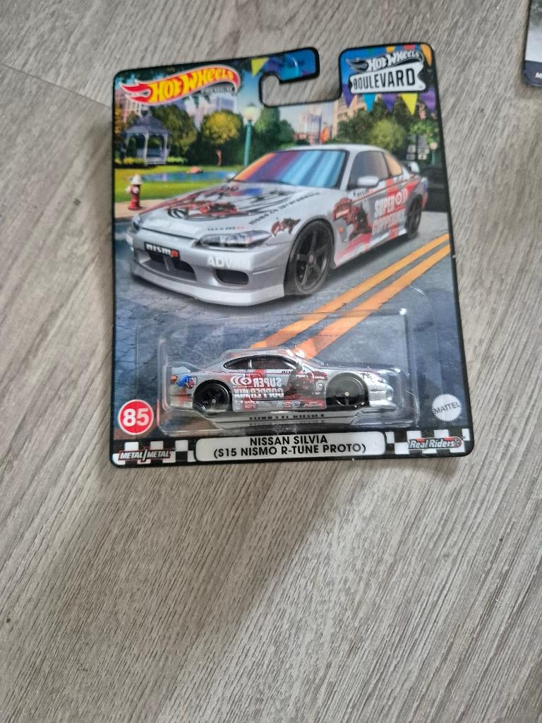 Hot Wheels 2023 Premium Boulevard Nissan Silvia S15 Nismo R-, Ophalen of Verzenden, Nieuw, Auto