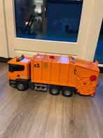 Bruder Scania Vuilniswagen - Oranje Speelgoed Vrachtwagen, Ophalen, Zo goed als nieuw