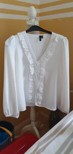 MOOIE BLOUSE IN MAAT M MERK VERA/ MODA  .NIEUW, Kleding | Dames, Ophalen of Verzenden, Nieuw, Wit