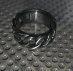 Gloednieuwe Outlaws Amsterdam Ring Zilver kleur Donker, Nieuw, Ophalen of Verzenden, Dame of Heer, Zilver