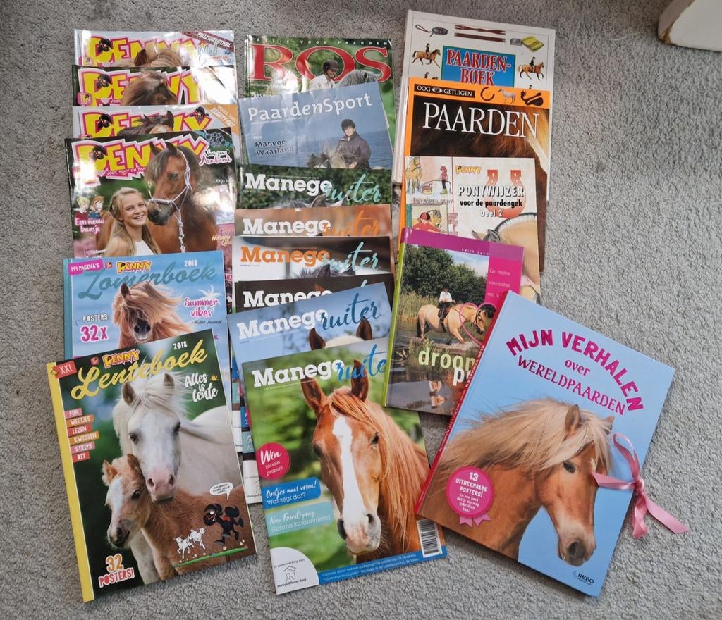 Paardenboeken en tijdschriften, Boeken, Ophalen of Verzenden, Gelezen
