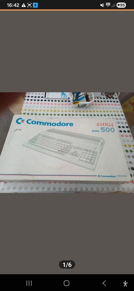Commodore Amiga 500 - Vintage computer (niet compleet), Ophalen