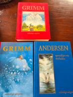 Sprookjesboeken: Grimm en Andersen (3 stuks), Ophalen of Verzenden, Gelezen, Gebroeders Grimm, Hans Christian Andersen