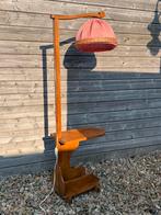 Vintage houten schemerlamp, Ophalen