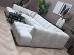 NIEUW | Royale Modulaire Trendy U-Bank - Licht Beige - 347cm, Huis en Inrichting, Banken | Bankstellen, -, -, Hoekbank, Ophalen of Verzenden