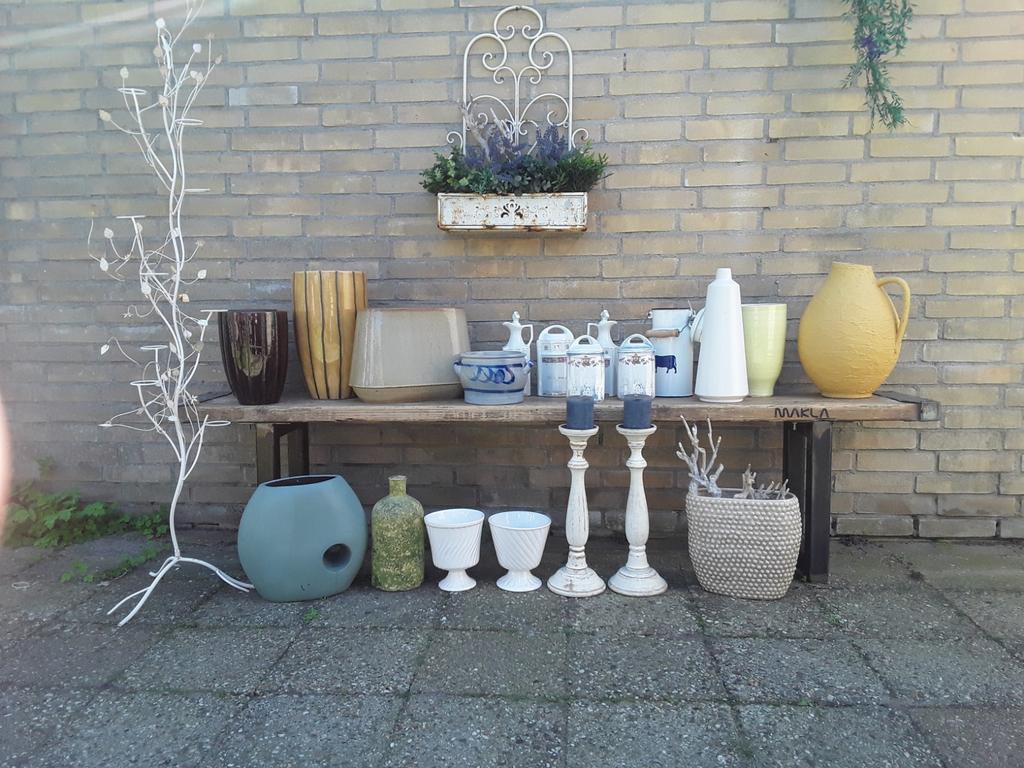 Alles is te koop leuk voor de rommelmarkt, Ophalen, Overige kleuren, Glas, Minder dan 50 cm