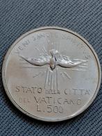 Vaticaanstad 500 Lire 1978 Sede Vacante September  - Zilver, Verzenden, Italië, Losse munt, Zilver
