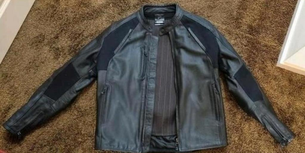Ducati leren motorjas maat 54 Spidi incl protectie, Motoren, Kleding | Motorkleding, Ophalen of Verzenden, Tweedehands, Jas | leer
