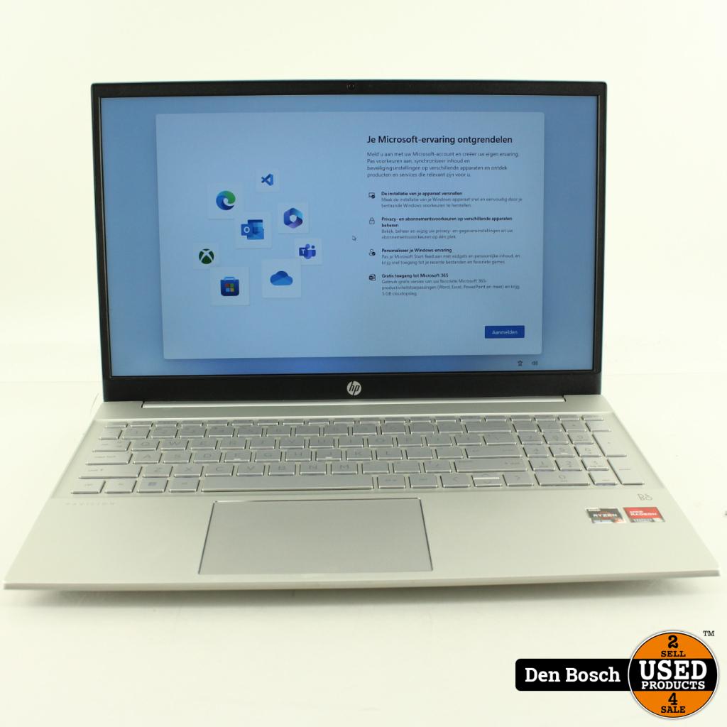 HP Pavilion 15-EH3840ND AMD Radeon RX Vega 7 16GB 512GB SSD, Computers en Software, Windows Laptops, HP, Zo goed als nieuw, Support@hp.com