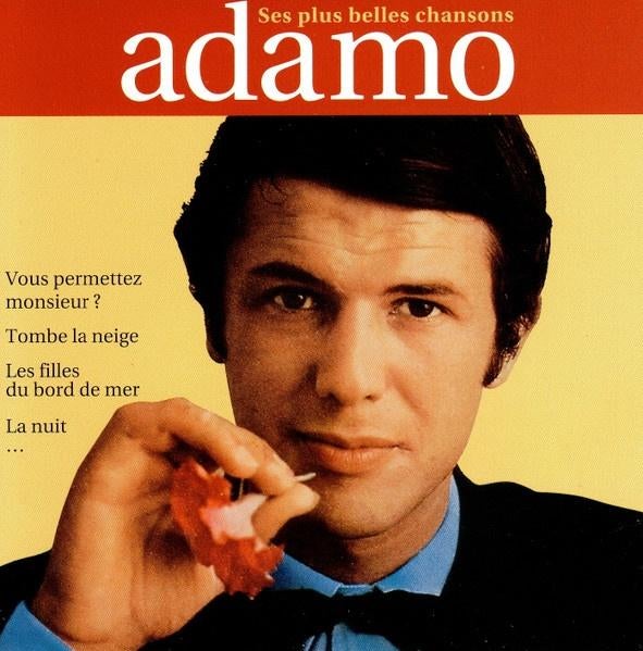 Adamo – Ses Plus Belles Chansons, Cd's en Dvd's, Ophalen of Verzenden, Zo goed als nieuw