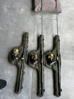 3x Nash Scope Abbreviated Sawn-Off Rods 6ft 3 lb, Watersport en Boten, Hengelsport | Karpervissen, Ophalen of Verzenden, Zo goed als nieuw