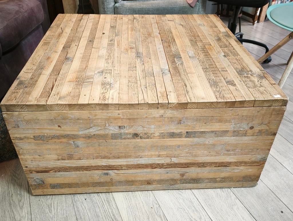 Robuuste salontafel, Huis en Inrichting, Ophalen, 50 tot 100 cm, ., .