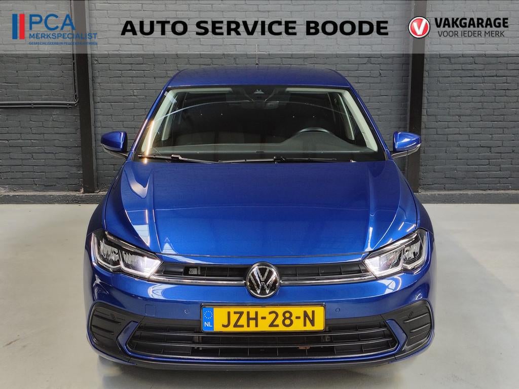 Volkswagen POLO 5-deurs 1.0 TSI (95 pk) Life Edition automaa, Auto's, Volkswagen, Stof, Gebruikt, 95 pk, Blauw