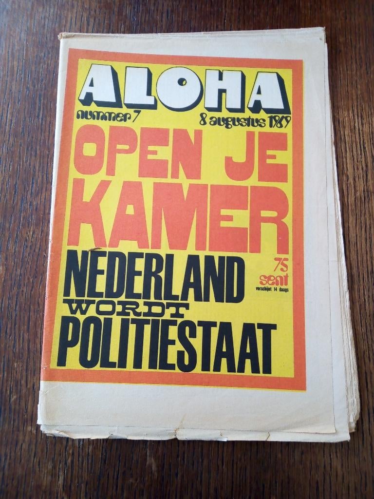 aloha nr.7 uit 1969, Ophalen of Verzenden, Gelezen, Muziek, Film of Tv