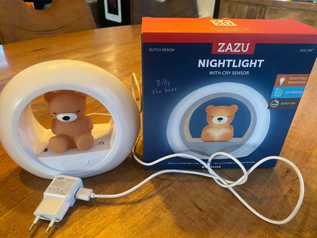 Zazu nachtlamp, Witgoed en Apparatuur, Wekkers, Ophalen of Verzenden, Zo goed als nieuw