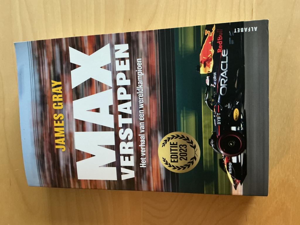 Max verstappen, Ophalen of Verzenden, Zo goed als nieuw
