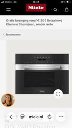 Miele DG 7240 stoomoven, Witgoed en Apparatuur, Ovens, 45 tot 60 cm, Oven, 60 cm of meer, Ophalen of Verzenden