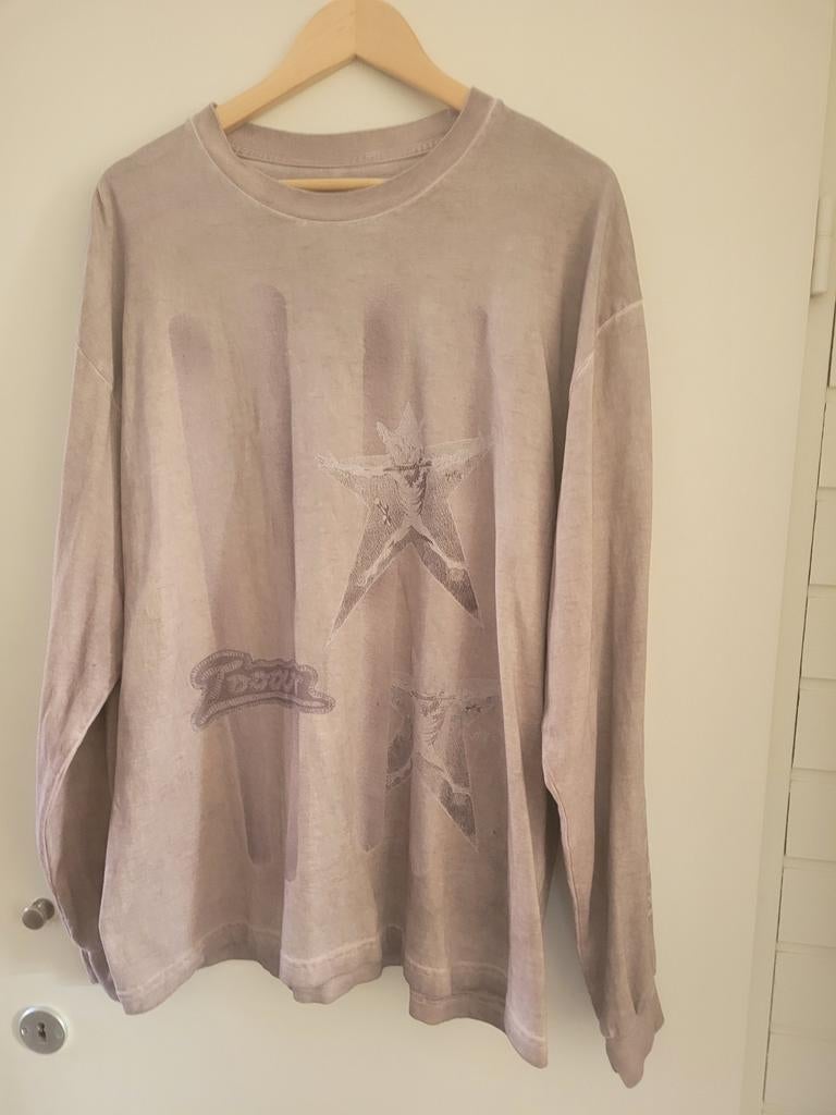 Travis Scott Utopia Tour Longsleeve XL - Zeldzaam!, Travis Scott, Beige, Maat 56/58 (XL), Ophalen of Verzenden