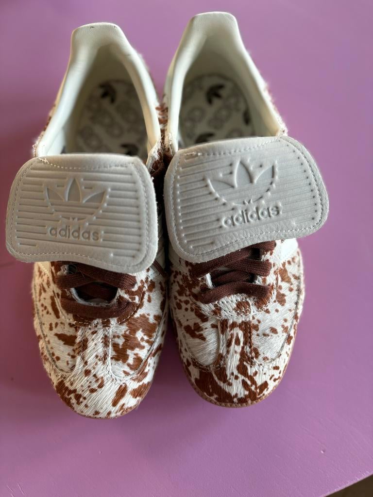 Adidas Samba LT cow sneakers maat 40, Kleding | Dames, Schoenen, Ophalen of Verzenden, Zo goed als nieuw, Wit, Sneakers of Gympen