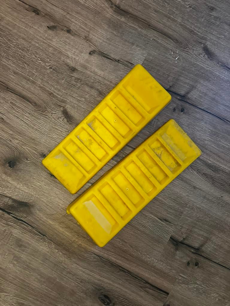 Oprijblokken Camper, Ophalen, Gebruikt