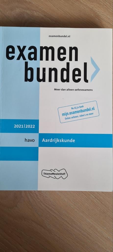 Examenbundel en Samengevat Aardrijkskunde havo, Boeken, Ophalen of Verzenden