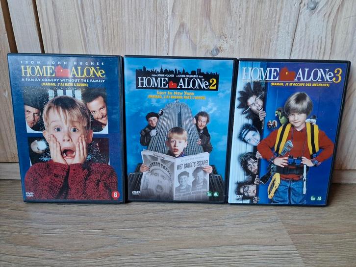 Home Alone 1, 2 & 3 DVD Trilogy, Cd's en Dvd's, Dvd's | Komedie, Gebruikt, Actiekomedie, Boxset, Alle leeftijden, Ophalen of Verzenden
